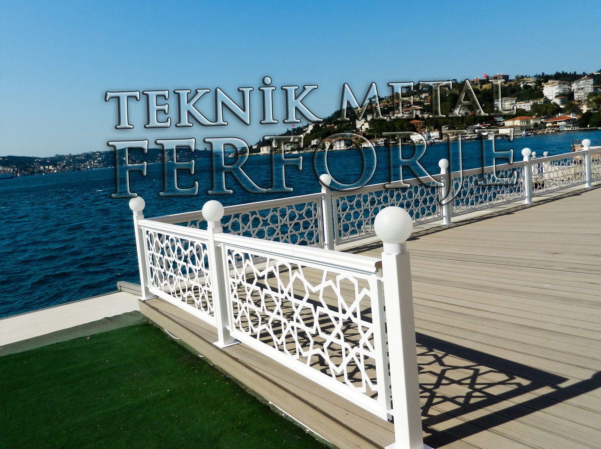 Deniz Kenarı Balkon Korkuluğu